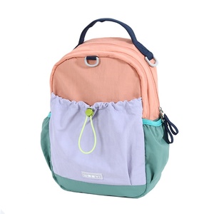 Changrong Custom Personalized Lightweight Nylon Girls <strong>Backpack</strong> Multi-<strong>Color</strong> Fashionable Children's Zipper Closure <strong>Backpack</strong> - Product Image 2