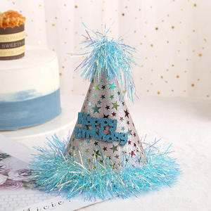 Новая праздничная шляпа Gree Bling Bling 2026 для дня рождения, реквизит для детских фотосессий, без печати - Product Image 2