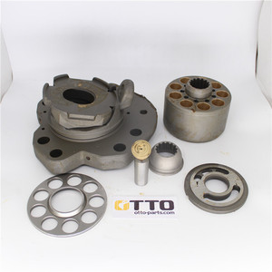 K3V112 K3V140 K3V180 K5V140 K5V160 K5V200 için OTTO hidrolik POMPA PARÇALARI mil blok bahar itme plakası Piston vana plakası - Product Image 4