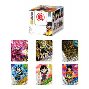 กล่องบูสเตอร์ฟิกเกอร์อนิเมะแท้ การ์ดไดมอนด์แฟลช ซุนโกคู เบจิต้า TCG การ์ดสะสมหายาก การ์ดบรอนซ์ - Product Image 3
