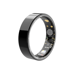 Anneau intelligent ECG pour la santé, suivi du sommeil, fréquence cardiaque, oxygène sanguin, mouvement, étanche IP68 5ATM, pour hommes et femmes, sport, plein air, suivi de la forme physique - Product Image 1