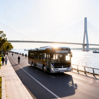 TENG LONG Bus de tourisme électrique automatique RHD de 5,9 mètres avec 25 sièges personnalisables