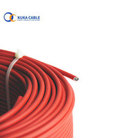 TUV-Zulassung XLPO isoliertes Gleichstrom-Solarstromkabel PV-Kabel verzinnter Kupfer-Solardraht 4 MM 6 MM 10 MM 16 MM 25 MM 35 MM