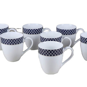 Hot Selling 10oz Fine Porcelain <strong>Mug</strong> / Coffee <strong>Mug</strong> with Silver for Party Use - Product Image 2