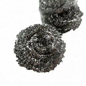 20pcs 20G Tối kim loại món ăn rửa Scrubber/Thép không gỉ SS 410 lau chùi