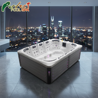 de haute qualité pour 12 personnes, extérieur de luxe, offre spéciale, spa rentable