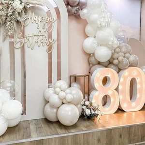 Tùy chỉnh khổng lồ LED <span class=keywords><strong>Light</strong></span>-up số ký không thấm nước hình chữ nhật marquee chữ cho treo của nhà sản xuất không có moq - Product Image 5