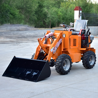 Hocheffizienter CE EPA Elektrischer Mini-Lader 600kg-800kg Kompakter Frontlader für Landschaftsbau, Landwirtschaft und Materialtransport