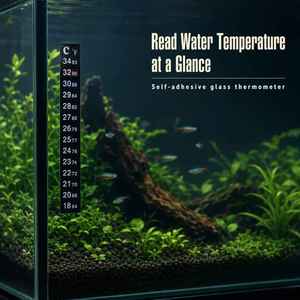 Capteur de température numérique LCD de haute qualité pour aquarium, autocollant thermomètre pour aquarium - Product Image 4