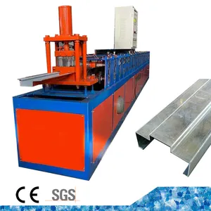 Machine automatique de formage à froid de cadre de porte d'obturation métallique Machine de fabrication de cadre de porte en acier