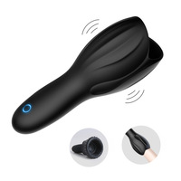 Masturbateur électrique pour hommes, vibrateur en TPE, entraîneur de pénis et masseur de prostate, jouets sexuels étanches, vente en gros