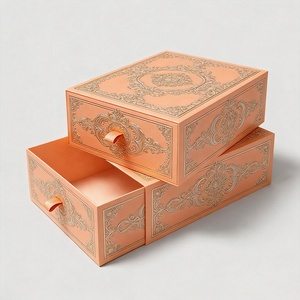 Boîtes d'emballage personnalisées à ouverture coulissante pour cadeaux, pour bougies, verres, rouges à lèvres, portefeuilles, échantillon gratuit, faible MOQ, matériau en carton et papier - Product Image 2