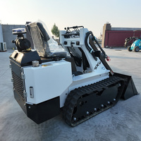Kostenloser Versand: Kubota-Motor Mini-Raupenlader, Kompakter Kettenskidsteer für Landschaftsbau, Landwirtschaft und Hofpflege