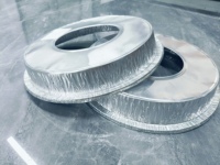 Plat de cuisson rond en aluminium Omnia pour four, moule à gâteau, moule à pain, moule en aluminium pour la pâtisserie