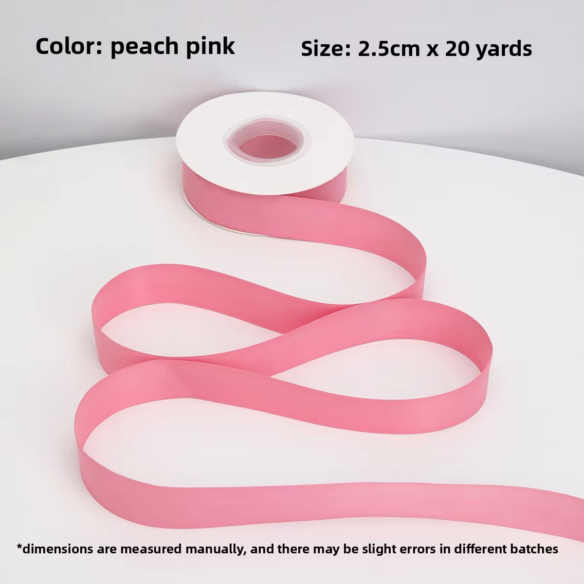 2,5 cm [rose taoyao] 20 mètres