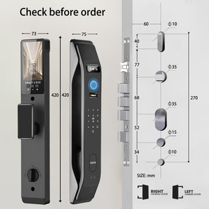Xsdts K9 wishome <span class=keywords><strong>Wifi</strong></span> khóa thông minh bảo mật nhà hiện đại: Vân tay, mặt, ứng dụng, mật khẩu, chìa khóa và thẻ IC - Product Image 5