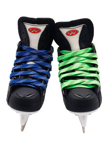 Coolstring 1cm sáp Giày trượt ren hai lớp bện Giày dây giày phẳng dây giày khúc côn cầu trên băng bootlaces cho thể thao giày con lăn - Product Image 6