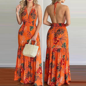 Женское летнее платье с V-образным вырезом - Product Image 3