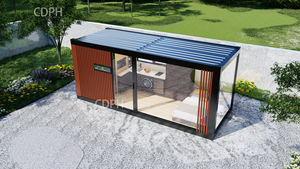 Bâtiment d'appartements préfabriqués Maison préfabriquée modulaire moderne Petites maisons préfabriquées Chalets préfabriqués Villa de Bali Maison de <span class=keywords><strong>jardin</strong></span> d'été - Product Image 5