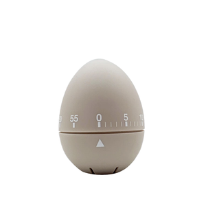 Mini màu be 60 phút cơ khí nhà bếp Trứng Hẹn Giờ ABS nhựa đếm ngược Slicer - Product Image 1