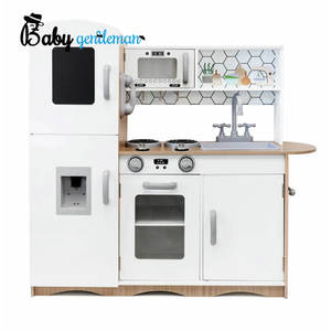 <span class=keywords><strong>Cocina</strong></span> de juego de madera <span class=keywords><strong>para</strong></span> niños preescolares respetuosos con el medio ambiente con tablero de dibujo Z101011C - Product Image 1