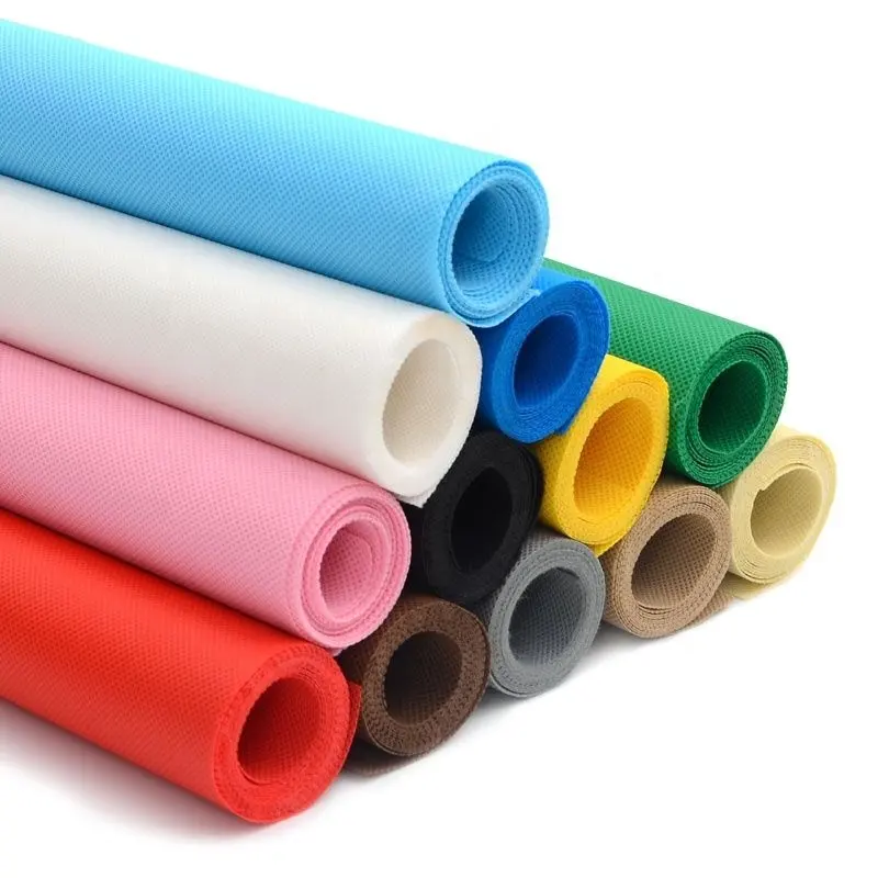 Rayon Viscose jiaxing 100% polyester kim đấm ưa nước không khí nóng thông qua SMS không dệt vải woodpulp PP
