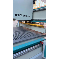 Prix promotionnel Rensolin RSL1325K12 Machine de fraisage CNC pour bois à 3 axes en ligne droite, système de contrôle Syntec, vis à billes allemande, aspiration