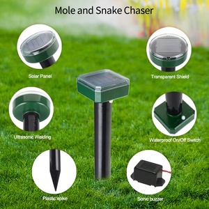 Repelente Ultrasónico de Animales con Energía Solar, Resistente al Agua, Recargable, para Serpientes, Topos y Ratones, con Batería de Estado Sólido - Product Image 3