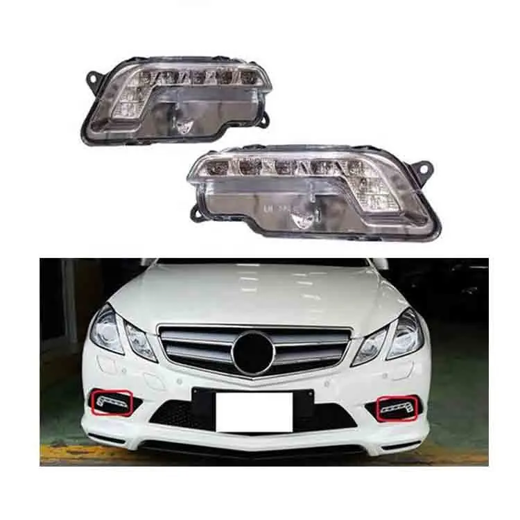 A2128200856 led sis farları OEM A2128200756 araba sis farları mercedes-benz e-class W212 için 2010 2011 2012 2013