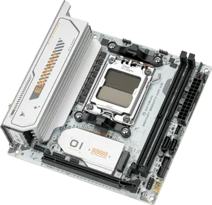 Placa base MAXSUN ESport B650ITX WIFI ICE Micro ATX compatible con AM5 para Ryzen 7000 DDR5 memoria SATA Disco Duro escritorio B650 nuevo - Product Image 1