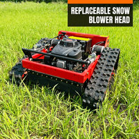 Volnos Automático Mini Control Remoto Robótico Chino Cero Robot Inteligente 0 Turn Radio Controlado Robot Cortacésped Batería PARA LA Venta