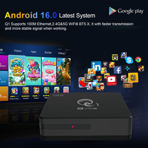 HCS96 Q1Factory Vente en gros <span class=keywords><strong>TV</strong></span> Box 4K Android 16 Atv H313 2 + 16GB ROM Double Wifi BT Télécommande vocale <span class=keywords><strong>Fire</strong></span> <span class=keywords><strong>TV</strong></span> Stick Set-Top Box - Product Image 4