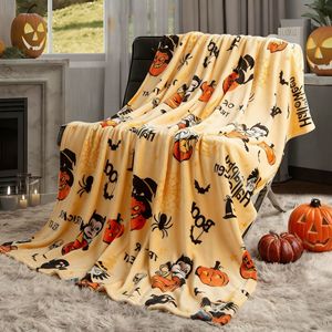 Manta de Sofá Personalizada, Tejida, 100% Poliéster, Suave y Agradable al Tacto, Lavable a Máquina, para Halloween y Festividades - Product Image 4