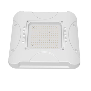 รับประกัน 7 ปี ได้รับการรับรองมาตรฐาน ETL DLC CE โคมไฟ LED สำหรับปั๊มน้ำมัน 150W/200W 5000K/6500K 20250LM 135lm/W 3 CCT IP44 CRI 70/80 - Product Image 3