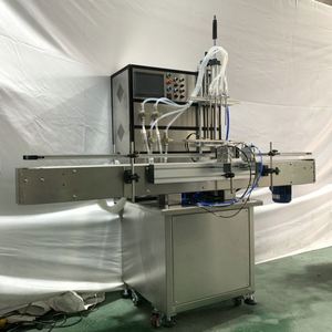 Automatic 4-heads Chili Sauce Paste Shampoo Soap Plastic Drink Bottle Orange Juice Honey Perfume Filling Machines - Product Image 2