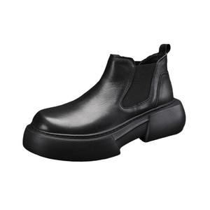 Bottes habillées élégantes en cuir pour hommes, à lacets, pour le bureau et les occasions formelles, chaussures classiques - Product Image 5