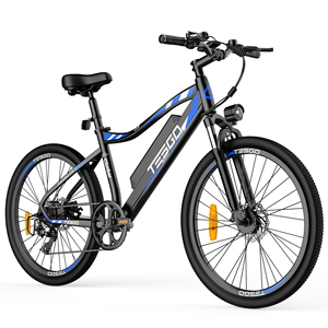 Moto électrique tout-terrain économique, longue portée, charge rapide, légère, batterie lithium 350W 48V 12Ah, cadre en alliage d'aluminium 7 vitesses - Product Image 4