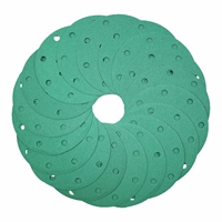 Disque de ponçage universel en oxyde d'aluminium avec support en film humide et sec OEM pour outils abrasifs automobiles Usine de papier de sable personnalisée