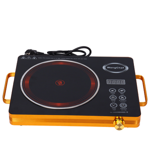 Kompor Listrik Keramik Daya Kuat Tahan Air Restoran Tungku Tunggal Portabel RV/Mobil Infrared Cooker Pelat Sentuh untuk Memasak - Product Image 2