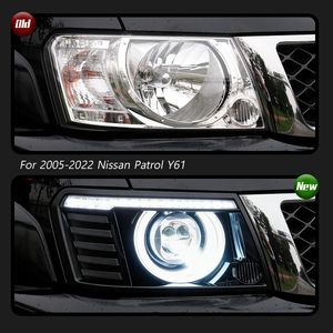 Kit de conversion de phares TYPY pour Patrol Y61 (2005-2022) avec lentille laser LED 12V DRL - Nouveau 6000K - Product Image 4