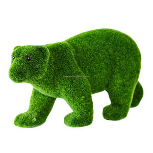 인공적인 이끼 다수 모양을 가진 동물성 정원 훈장 이끼 무리를 짓는 Topiary 동물