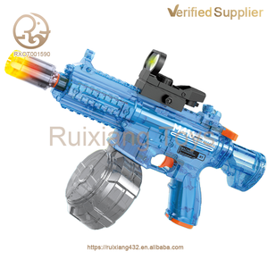 Pistolet à eau électrique Scorpion M416 Absorption automatique et tir continu pour enfants et adultes Amusement d'été en plein air - Product Image 2