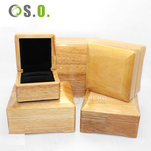 Caja de Madera de Lujo Personalizada para Anillos, Pendientes, Relojes y Collares, Estuche Organizador de Joyas, Caja de Regalo de Madera para Joyas - Product Image 2
