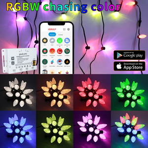 หลอดไฟคริสมาสต์สำหรับกลางแจ้ง C9กันน้ำได้หลอดไฟ LED C9เกรดเชิงพาณิชย์ระบบคลาวด์ UCS2904 DC12V IP68 - Product Image 5