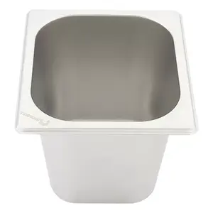 Inserto Acero Inoxidable 1/6 15 cm Con Tapa Shorbull - Product Image 3