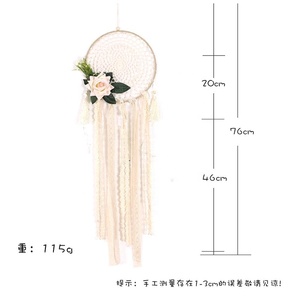 20 centimetri Prese di Fabbrica di Squisita Fattura Cotone <span class=keywords><strong>Macrame</strong></span> Dream Catcher - Product Image 6