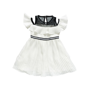 Robe d'ange blanche d'occasion pour jeune fille, vêtements pour enfants en gros pour site web - Product Image 1
