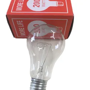 Sản Xuất Nóng Bán 150 W 200 W 220 V Rõ Ràng Bóng Đèn Sợi Đốt Đèn