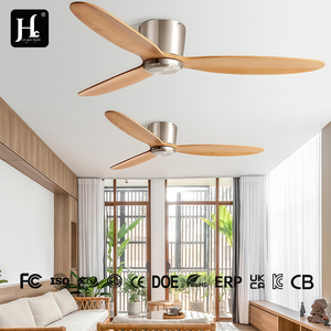 Stable operation, multi-color optional, 36/42/48/52/60 inch DC solid wood blade wall <b>control</b>, modern <b>ceiling</b> <b>fan</b> - Product Image 3