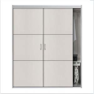 <b>Mirror</b> Sliding <b>Wardrobe</b> <b>with</b> 4 Lids Bedroom Furniture Built-in <b>Wardrobe</b> Plywood Door Material for Living Room - Product Image 4